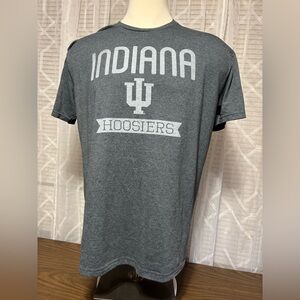 Indiana IU Hoosiers 2XL Gray Graphic T-Shirt 23” p2p 30”L No brand No tags